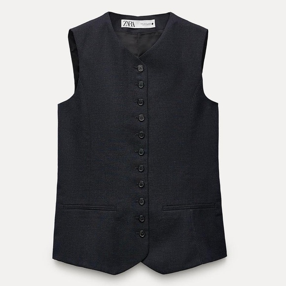 Zara Jackets & Blazers - Zara Buttoned Vest Collection ZW